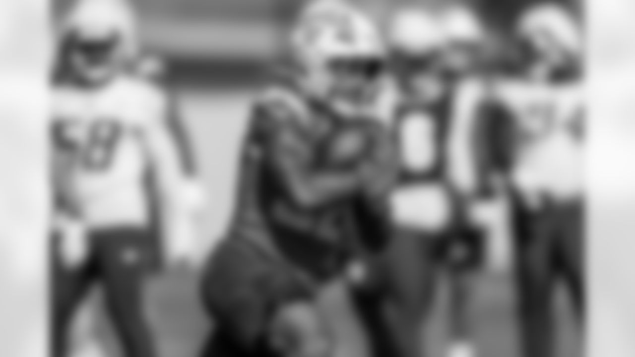 The Los Angeles Chargers practice on Friday, November 7, 2025 at The Bolt in El Segundo, CA.