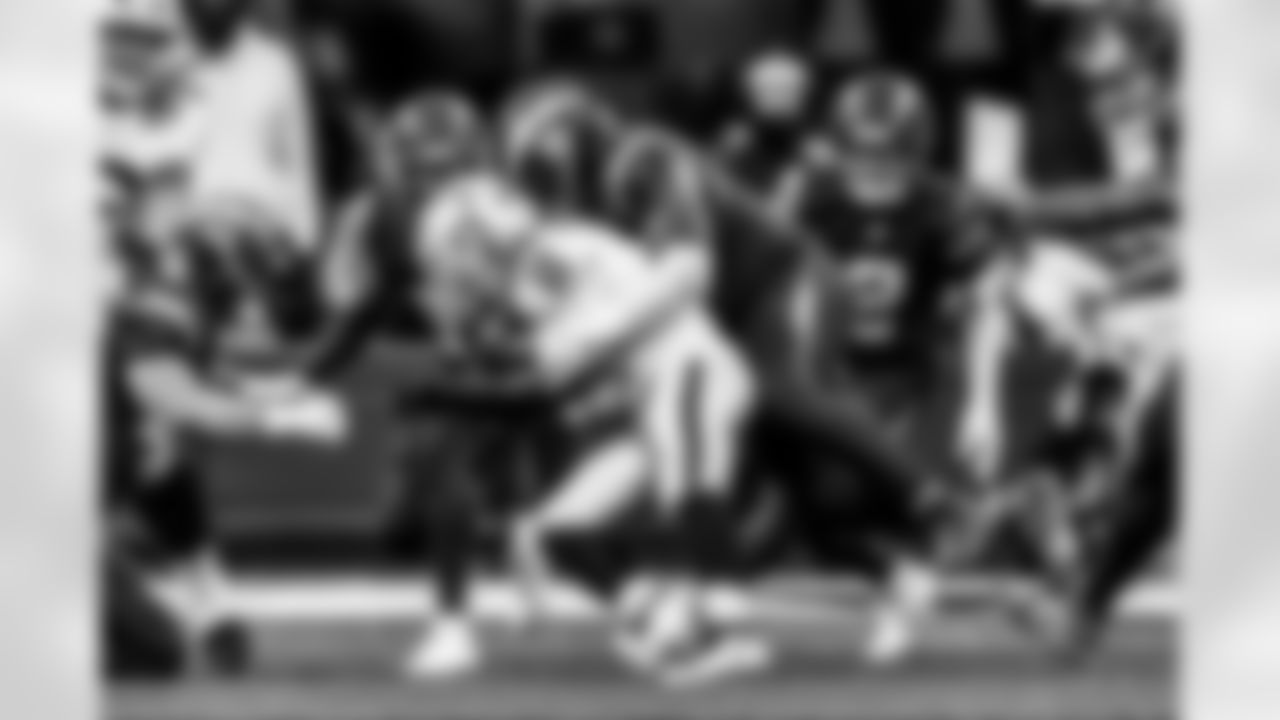 Take a look back at the Chargers Week 13 matchup with the Raiders in monochrome.