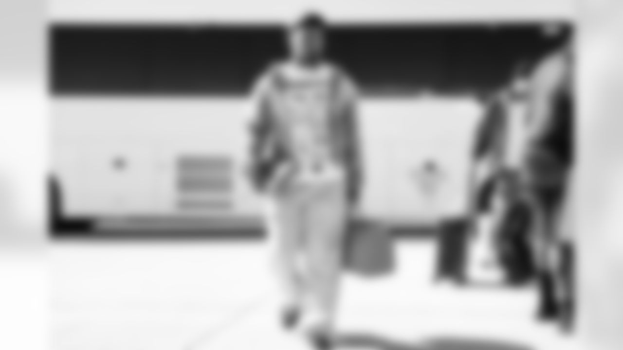 Los Angeles Chargers RB Amar Johnson (34) travels to New England on Friday, Jan. 9, 2025 for the Wild Card matchup against the New England Patriots.