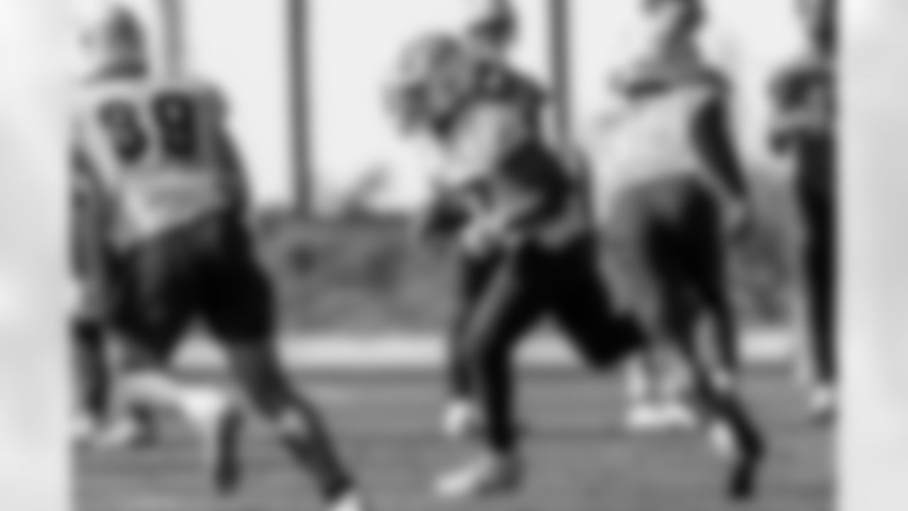 The Los Angeles Chargers practice on Thursday, January 2, 2025 at The Bolt in El Segundo, CA.