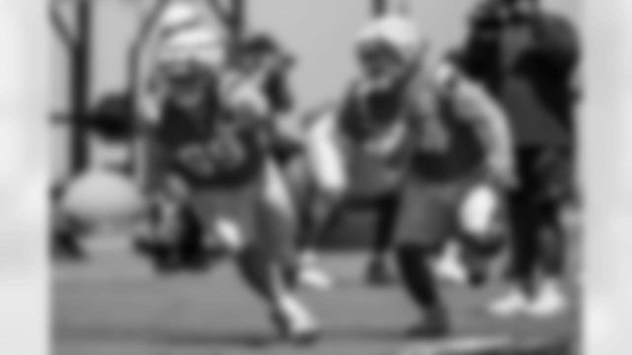 The Los Angeles Chargers hold Rookie Mini-Camp on Friday, May 9, 2025 at The Bolt in El Segundo, CA.