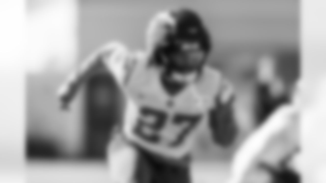 The Los Angeles Chargers practice on Friday, November 28, 2025 at The Bolt in El Segundo, CA.