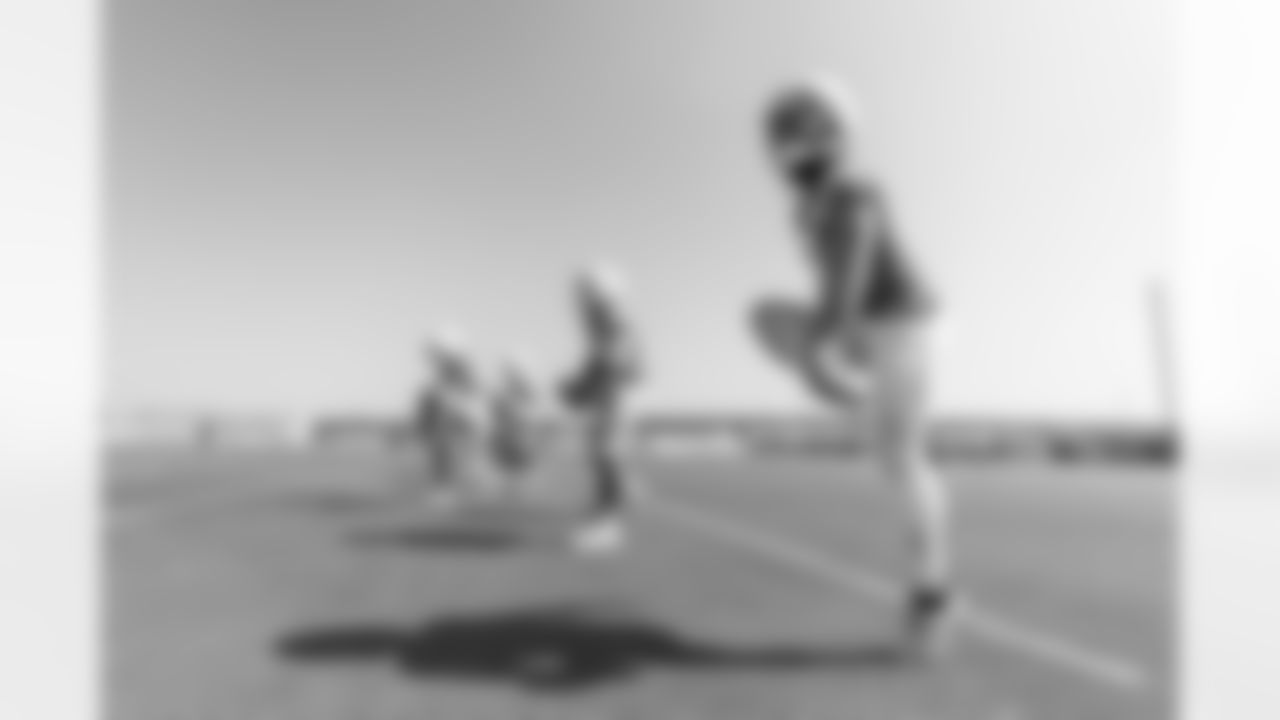 The Los Angeles Chargers practice on Wednesday, October 9, 2024 at The Bolt in El Segundo, CA.