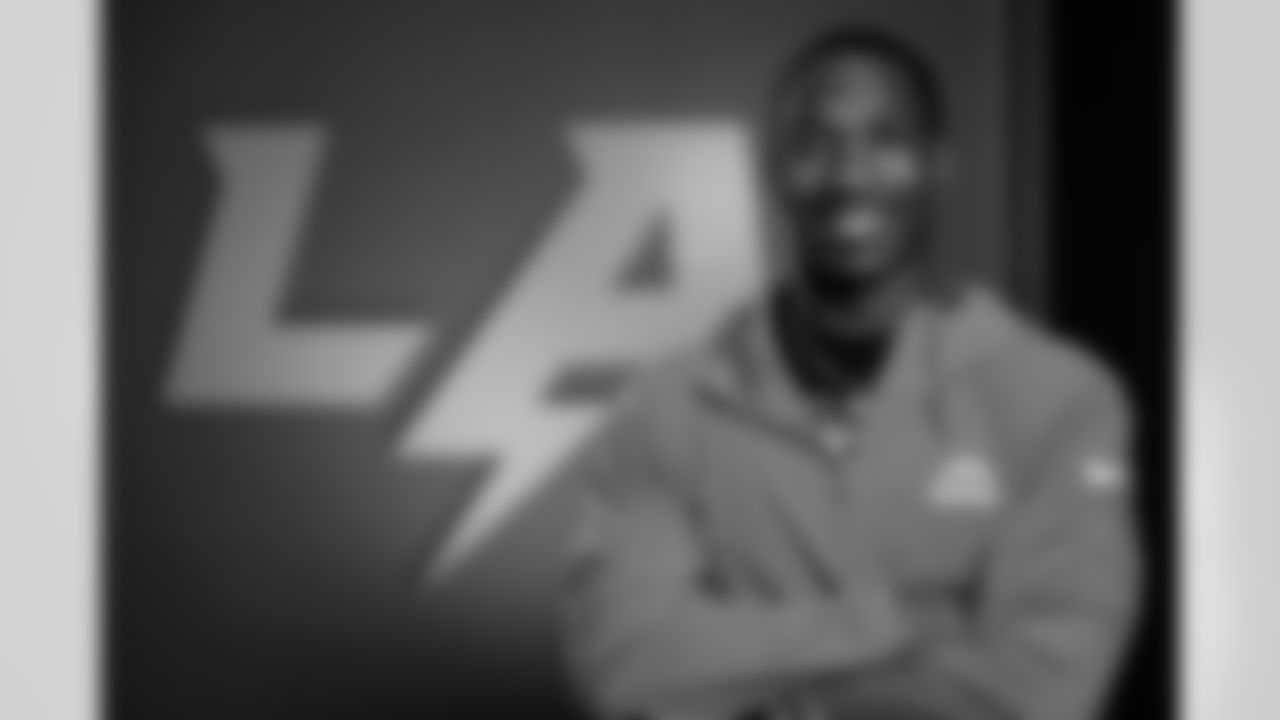 The Los Angeles Chargers rookie class is photographed on Thursday, May 9, 2024 at Hoag Performance Center in Costa Mesa, CA.