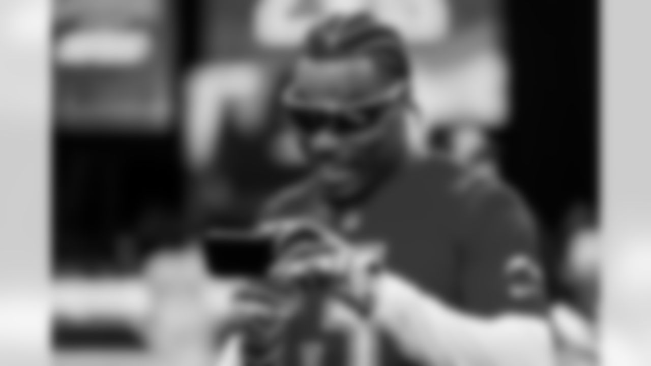 Take a look at Chargers players in San Francisco for the 2026 Pro Bowl Games.