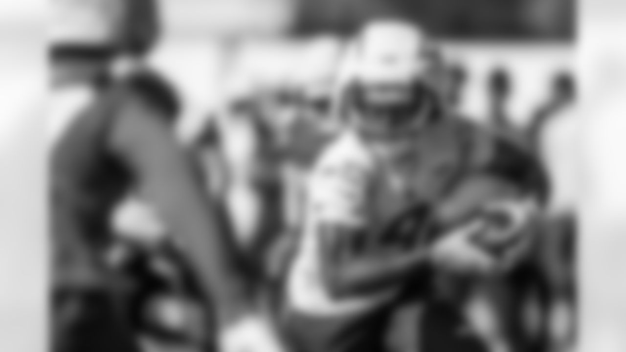 The Los Angeles Chargers practice on Friday, December 19, 2025 at The Bolt in El Segundo, CA.