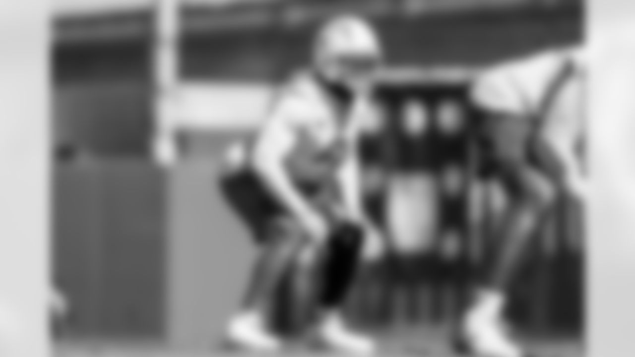 The Los Angeles Chargers practice on Friday, October 17, 2025 at The Bolt in El Segundo, CA.