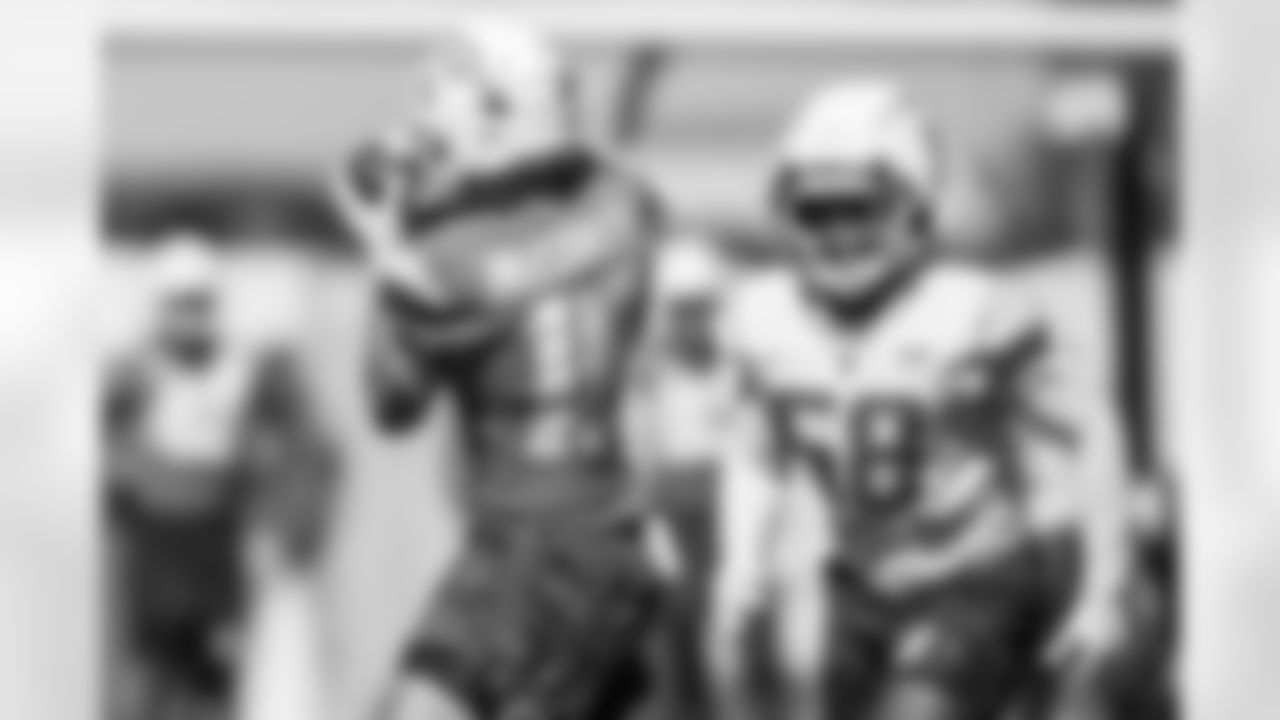 The Los Angeles Chargers practice on Thursday, October 16, 2025 at The Bolt in El Segundo, CA.