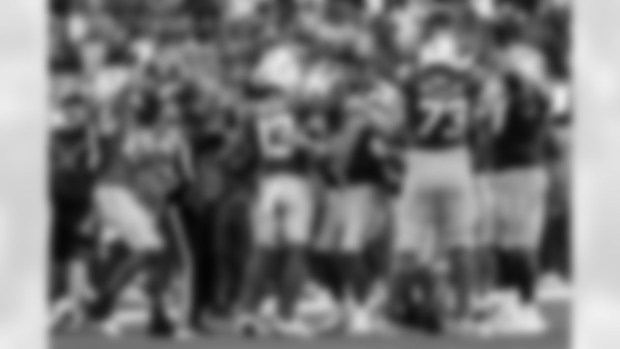 WR Keenan Allen (13) and QB Justin Herbert (10)