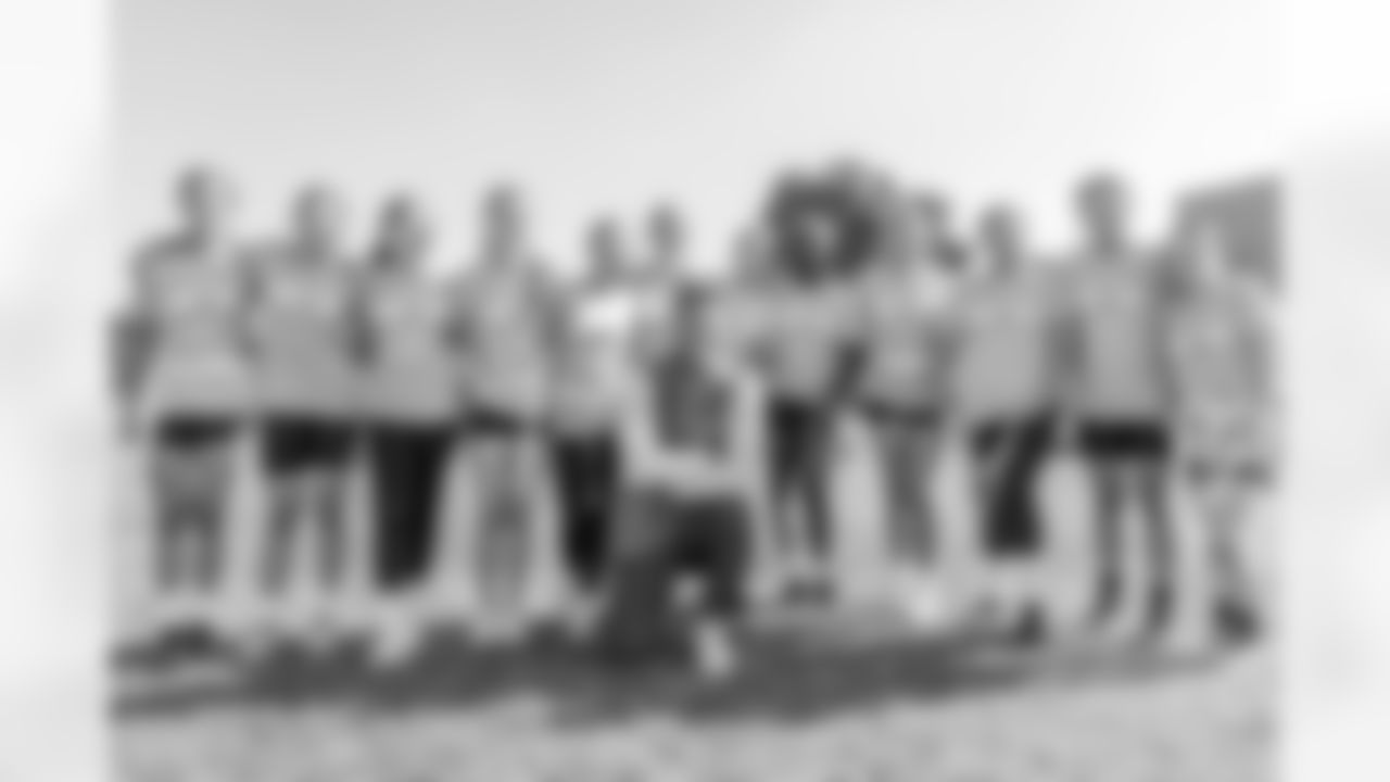 The Los Angeles Chargers host a girls flag football camp on Tuesday, December 02, 2025 at St. Joseph High School in Lakewood, CA.