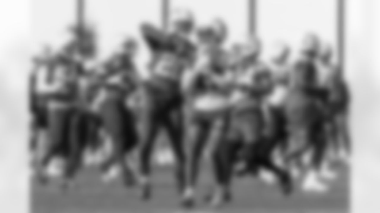 The Los Angeles Chargers practice on Thursday, December 18, 2025 at The Bolt in El Segundo, CA.