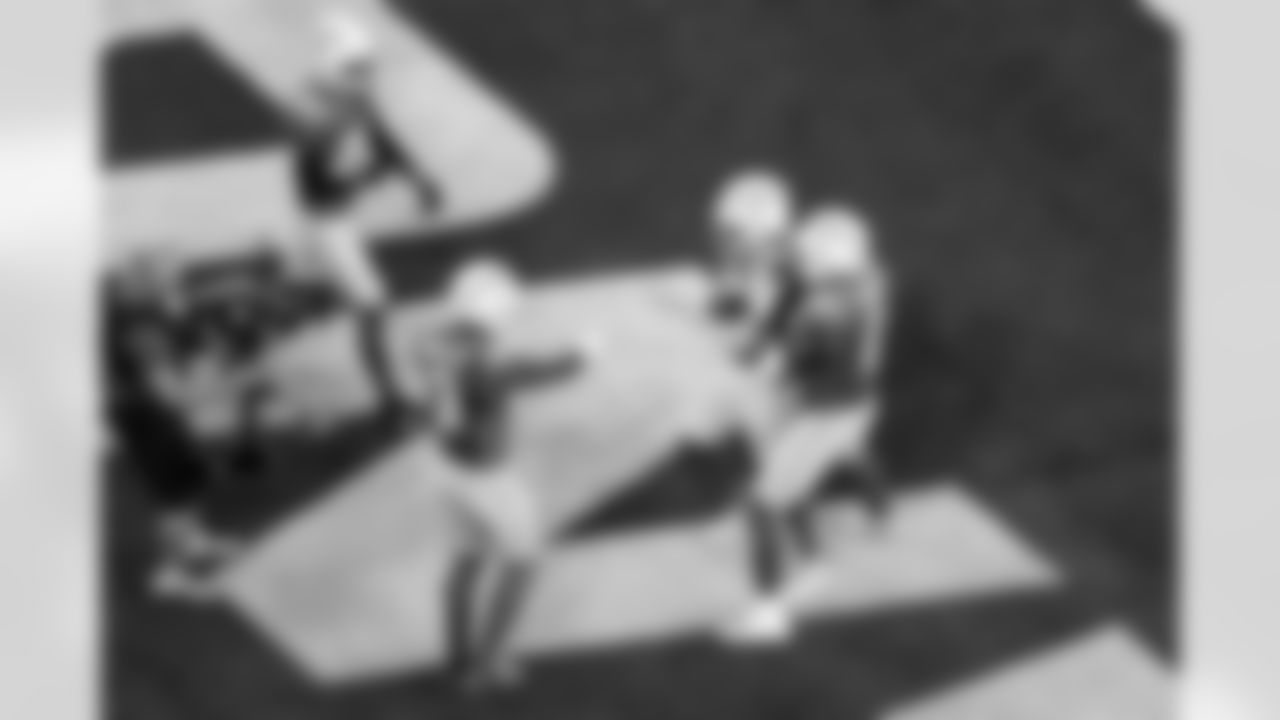 S Derwin James Jr. (3), S RJ Mickens (27) and LB Daiyan Henley (0)