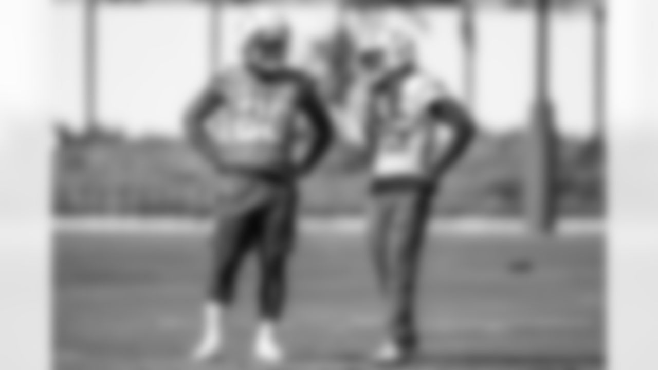 The Los Angeles Chargers practice on Thursday, October 9, 2025 at The Bolt in El Segundo, CA.