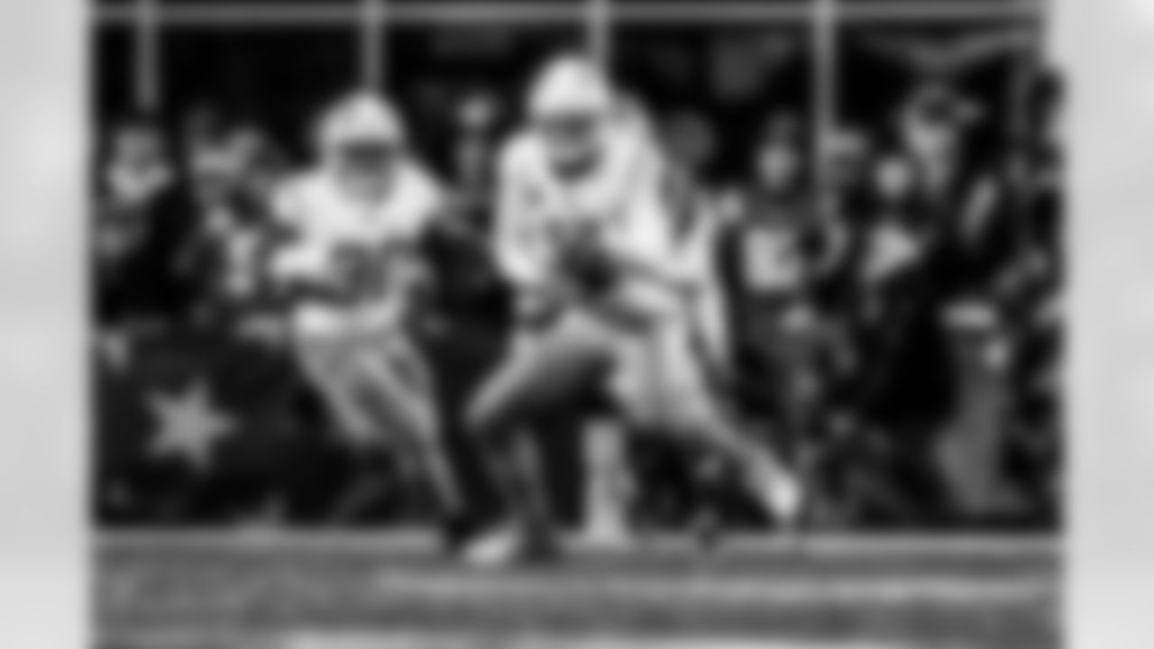 Take a look back at the Chargers Wild Card matchup with the Patriots in monochrome.