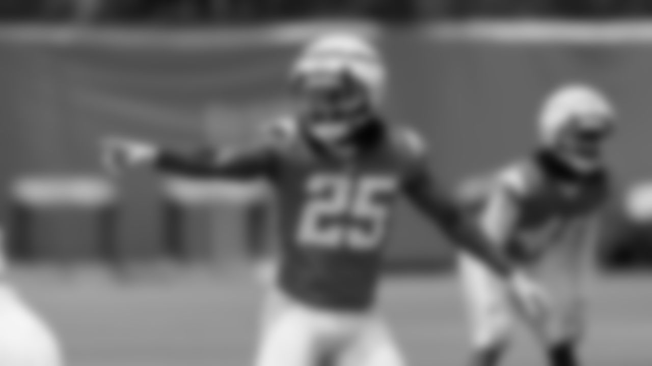The Los Angeles Chargers hold Rookie Mini-Camp on Saturday, May 11, 2024 at Hoag Performance Center in Costa Mesa, CA.