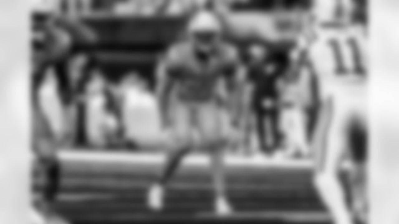 Take a look back at the Chargers Week 7 matchup with the Colts in monochrome!