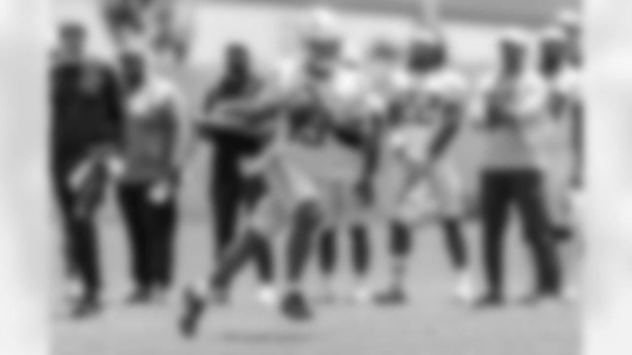 The Los Angeles Chargers hold Mandatory Mini-Camp on Thursday, June 12, 2025 at The Bolt in El Segundo, CA.