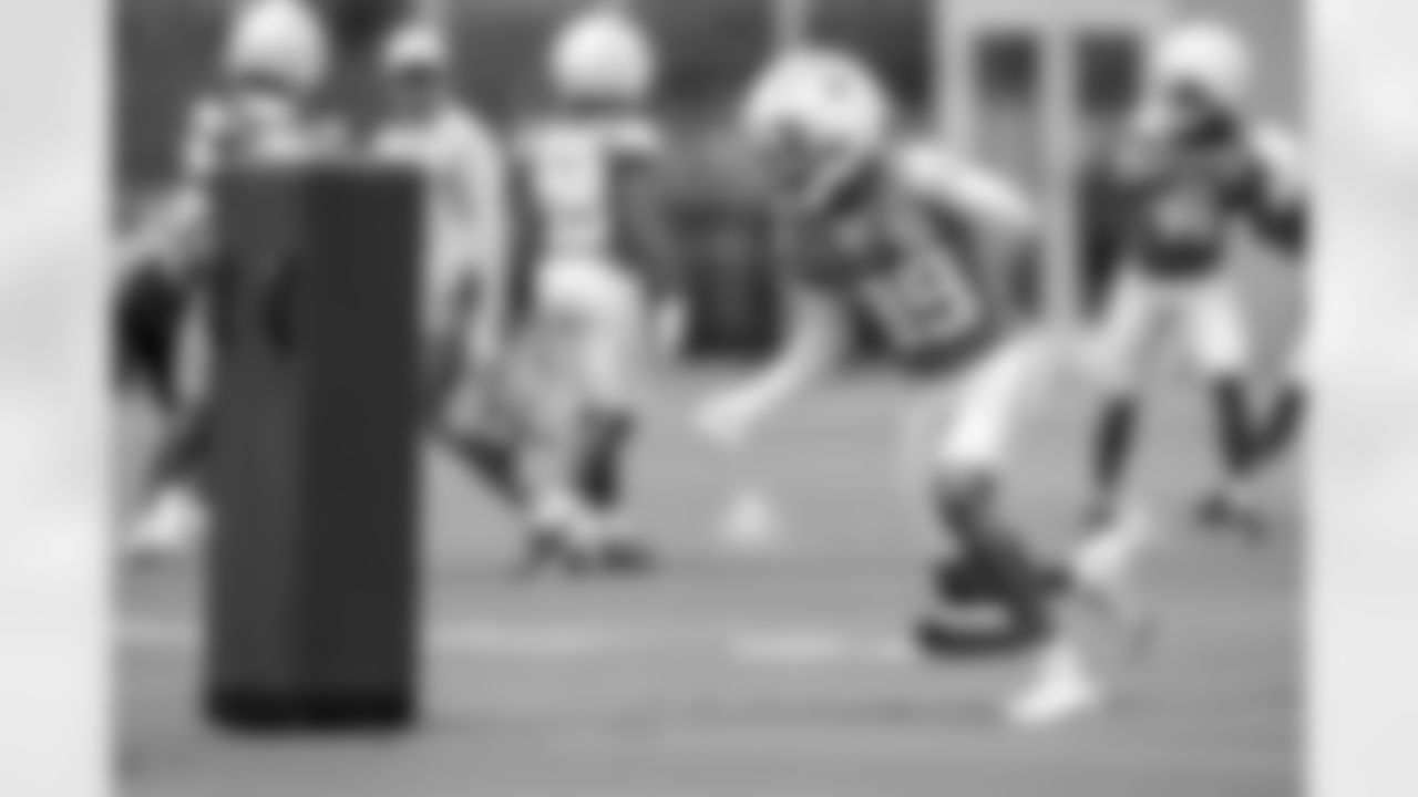 Los Angeles Chargers players participate in Phase 3 of the offseason program on Thursday, June 5, 2025 at The Bolt in El Segundo, CA.