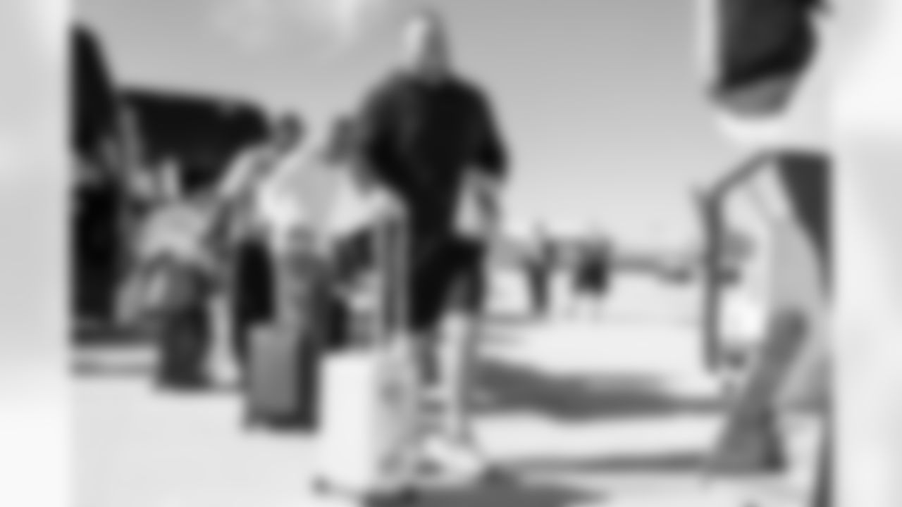 Los Angeles Chargers C Bradley Bozeman (75) travels to New England on Friday, Jan. 9, 2025 for the Wild Card matchup against the New England Patriots.