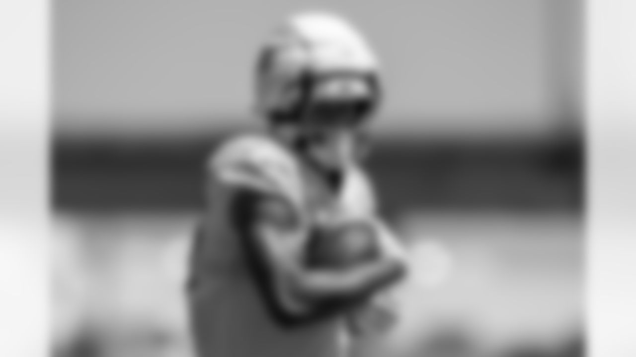 The Los Angeles Chargers practice at Training Camp on Monday, August 18, 2025 at The Bolt in El Segundo, CA.