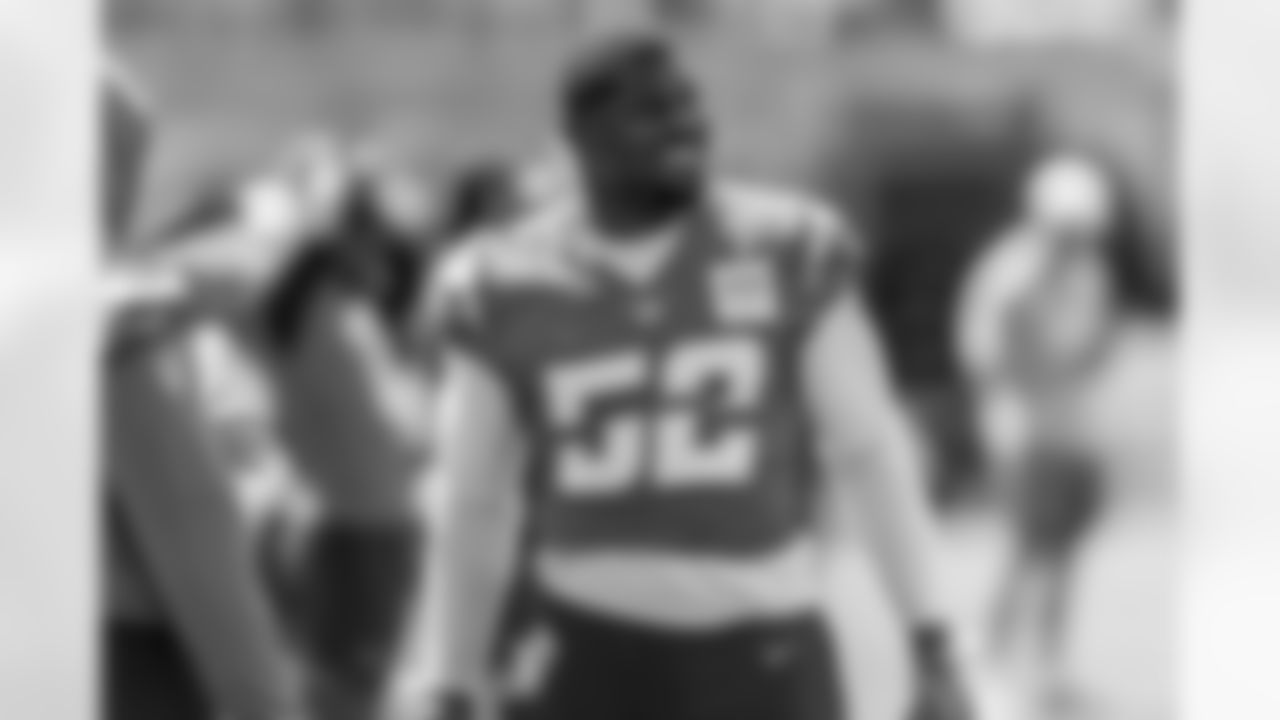 The Los Angeles Chargers practice on Friday, September 20, 2024 at UNC-Charlotte in Charlotte, NC.