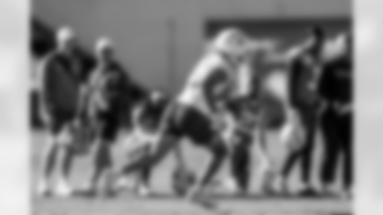 The Los Angeles Chargers practice on Thursday, January 8, 2026 at The Bolt in El Segundo, CA.