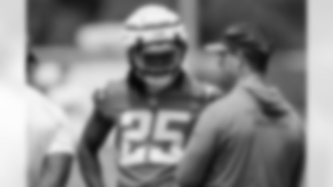 The Los Angeles Chargers hold Rookie Mini-Camp on Saturday, May 11, 2024 at Hoag Performance Center in Costa Mesa, CA.