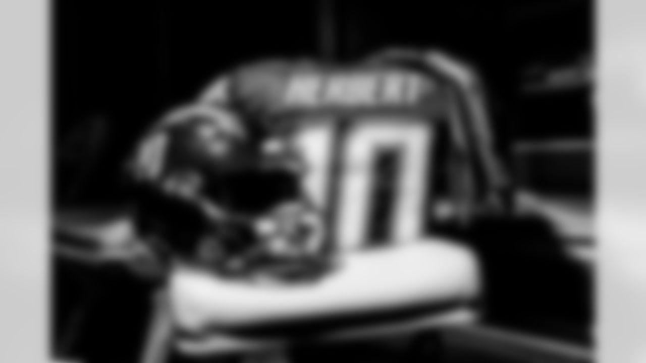 Take a look back at the Chargers Week 8 matchup with the Vikings in monochrome!