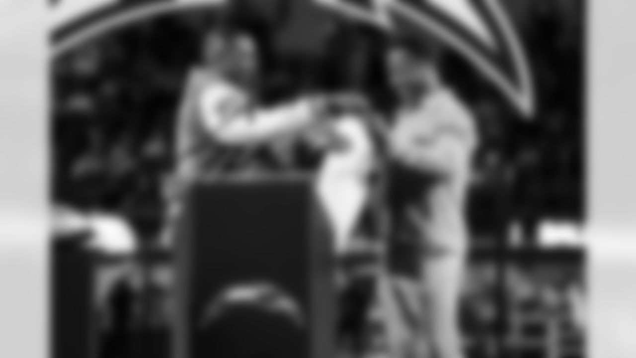 Chargers Legend Antonio Gates and Chargers Legend Rodney Harrison