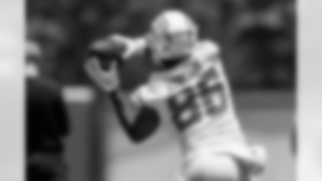 The Los Angeles Chargers hold OTA's on Wednesday, May 29, 2024 at Hoag Performance Center in Costa Mesa, CA.
