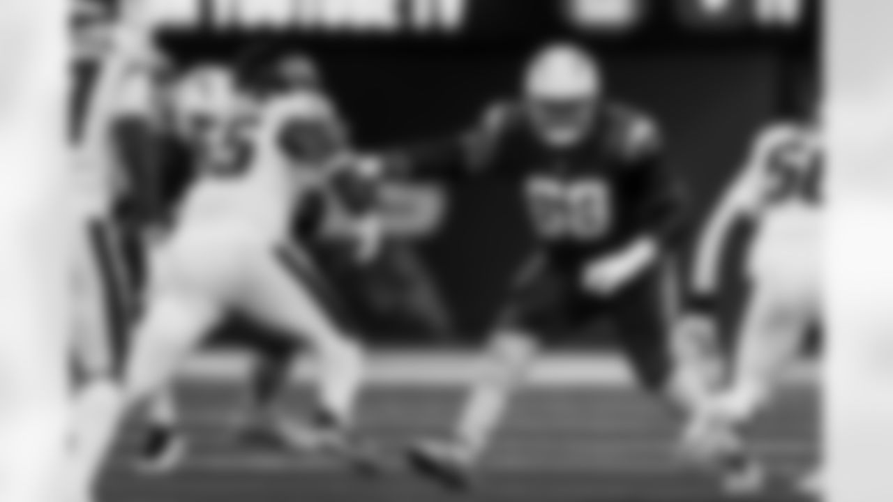 Take a look at the best photos of Chargers 2026 free agent Jamaree Salyer