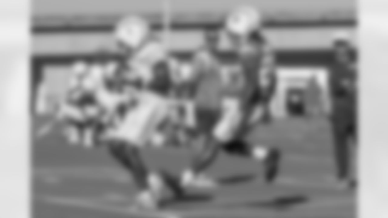 The Los Angeles Chargers practice at Training Camp on Friday, August 2, 2024 at The Bolt in El Segundo, CA.