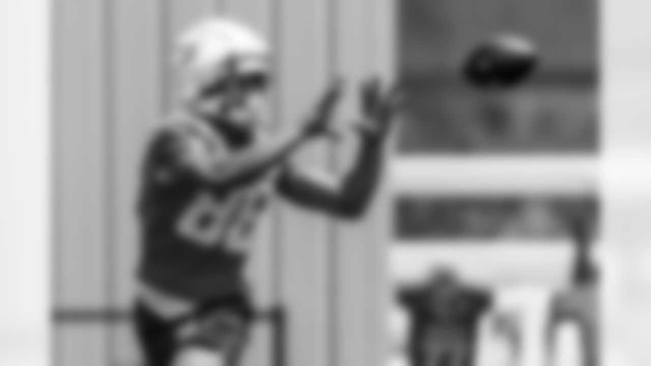 The Los Angeles Chargers practice at Training Camp on Monday, August 4, 2025 at The Bolt in El Segundo, CA.
