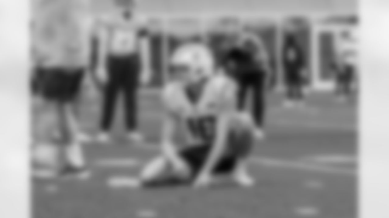 The Los Angeles Chargers practice on Wednesday, December 31, 2025 at The Bolt in El Segundo, CA.