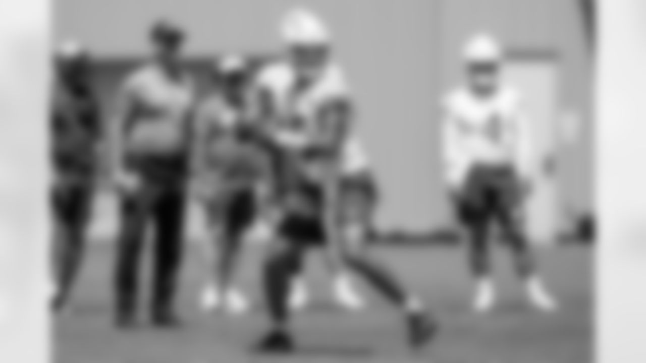 The Los Angeles Chargers practice at Training Camp on Thursday, August 21, 2025 at The Bolt in El Segundo, CA.