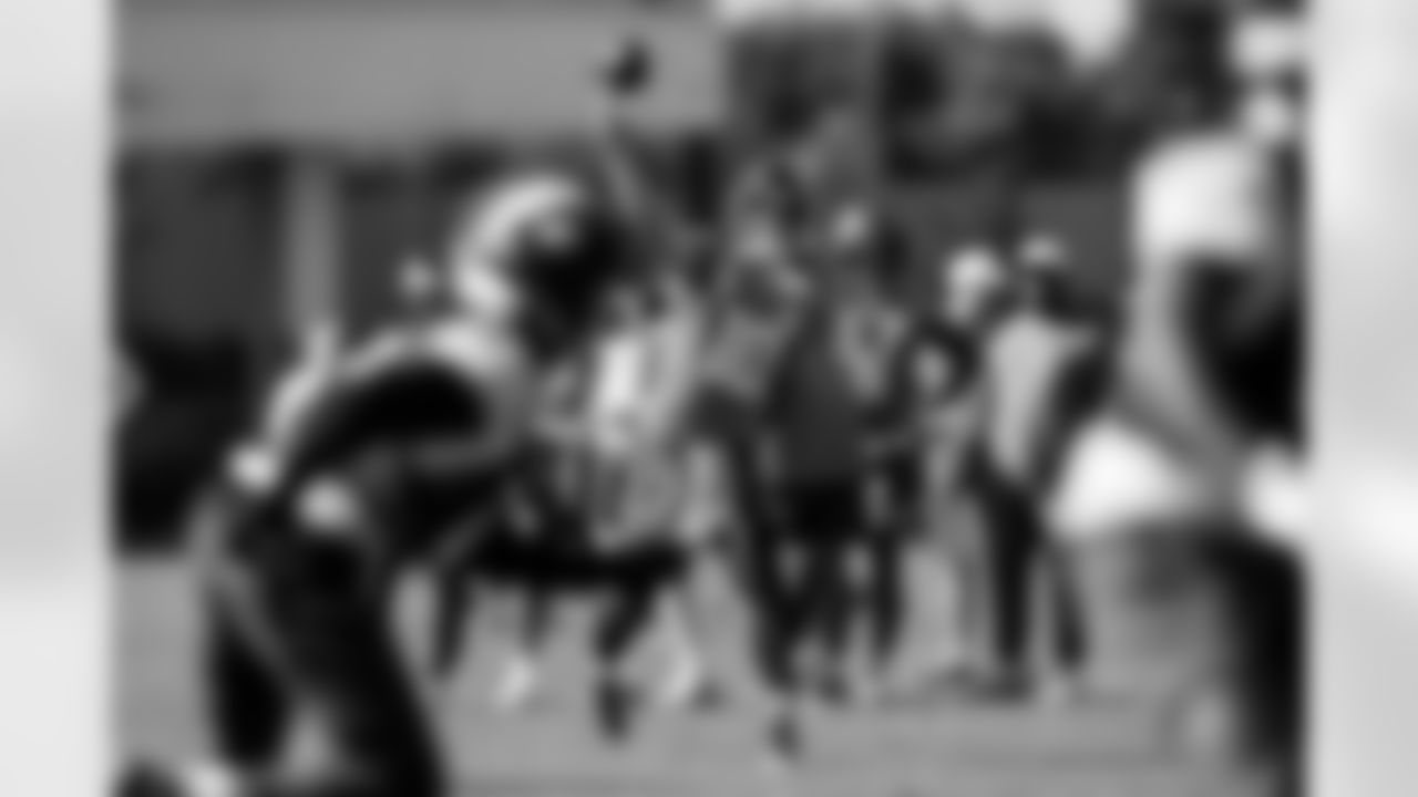 The Los Angeles Chargers practice on Friday, November 28, 2025 at The Bolt in El Segundo, CA.