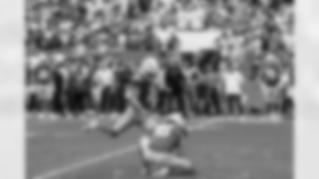 Chargers K Cameron Dicker (#11) in action during their Pro Bowl season