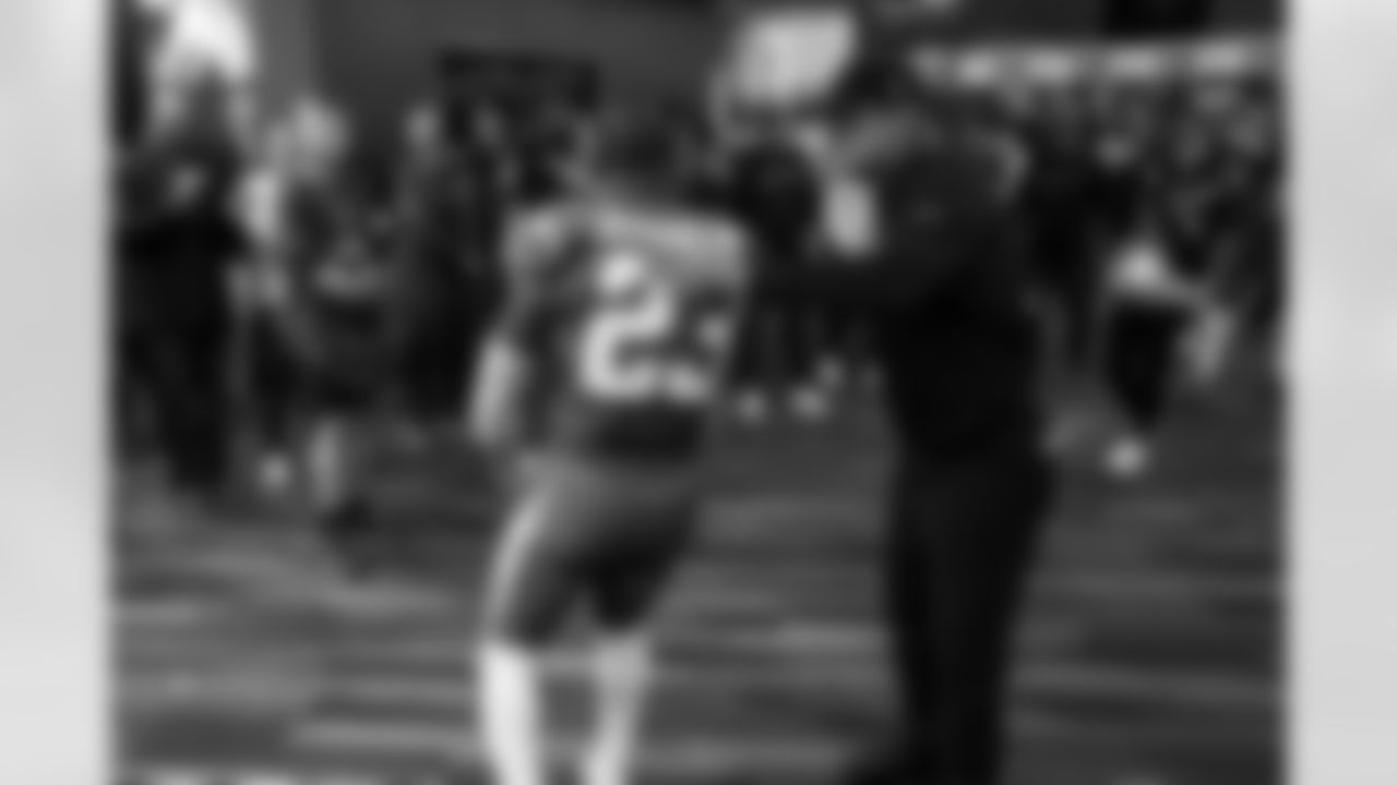 S Tony Jefferson (23) and Head Coach Jim Harbaugh