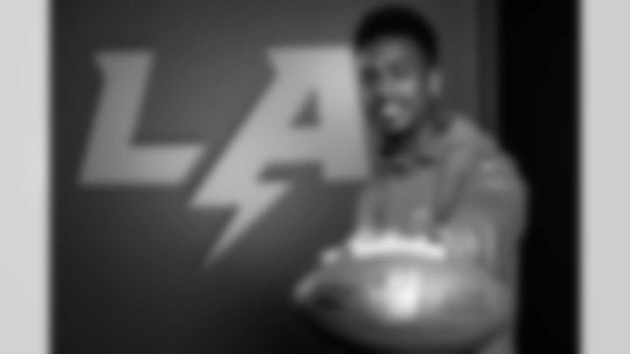 The Los Angeles Chargers rookie class is photographed on Thursday, May 9, 2024 at Hoag Performance Center in Costa Mesa, CA.