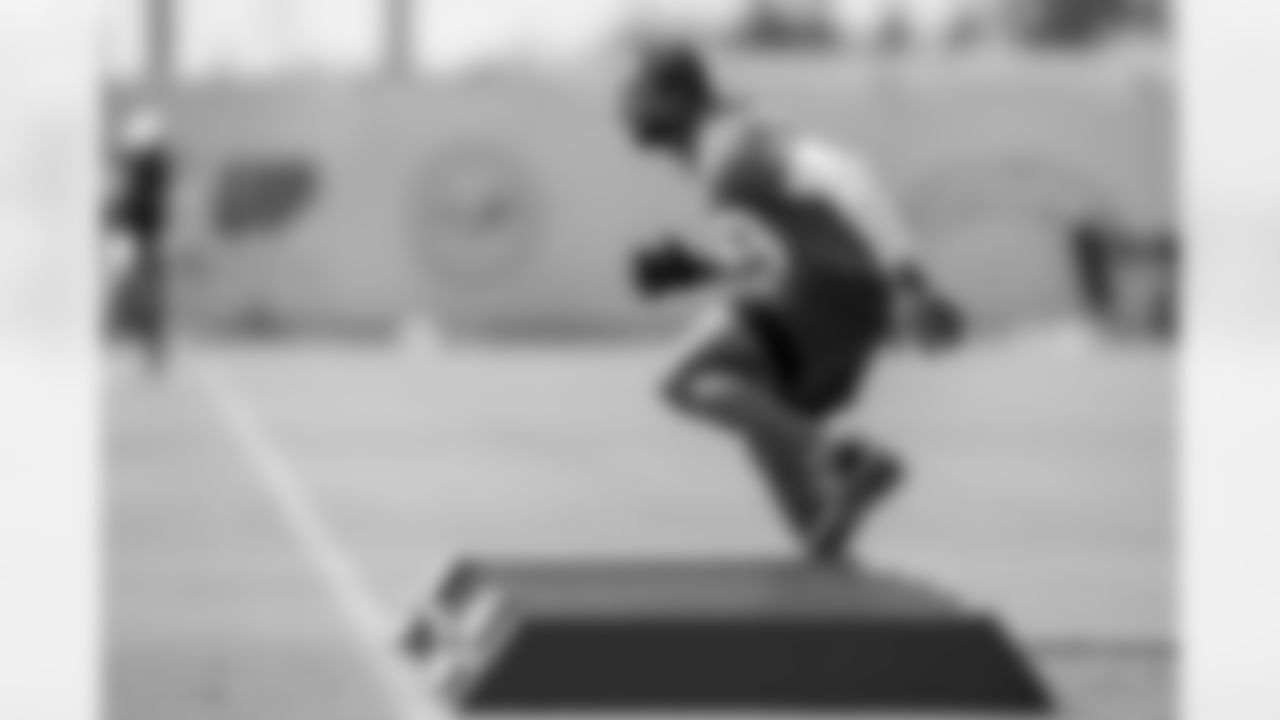 Los Angeles Chargers players participate in Phase 2 of the offseason program on Monday, May 12, 2025 at The Bolt in El Segundo, CA.