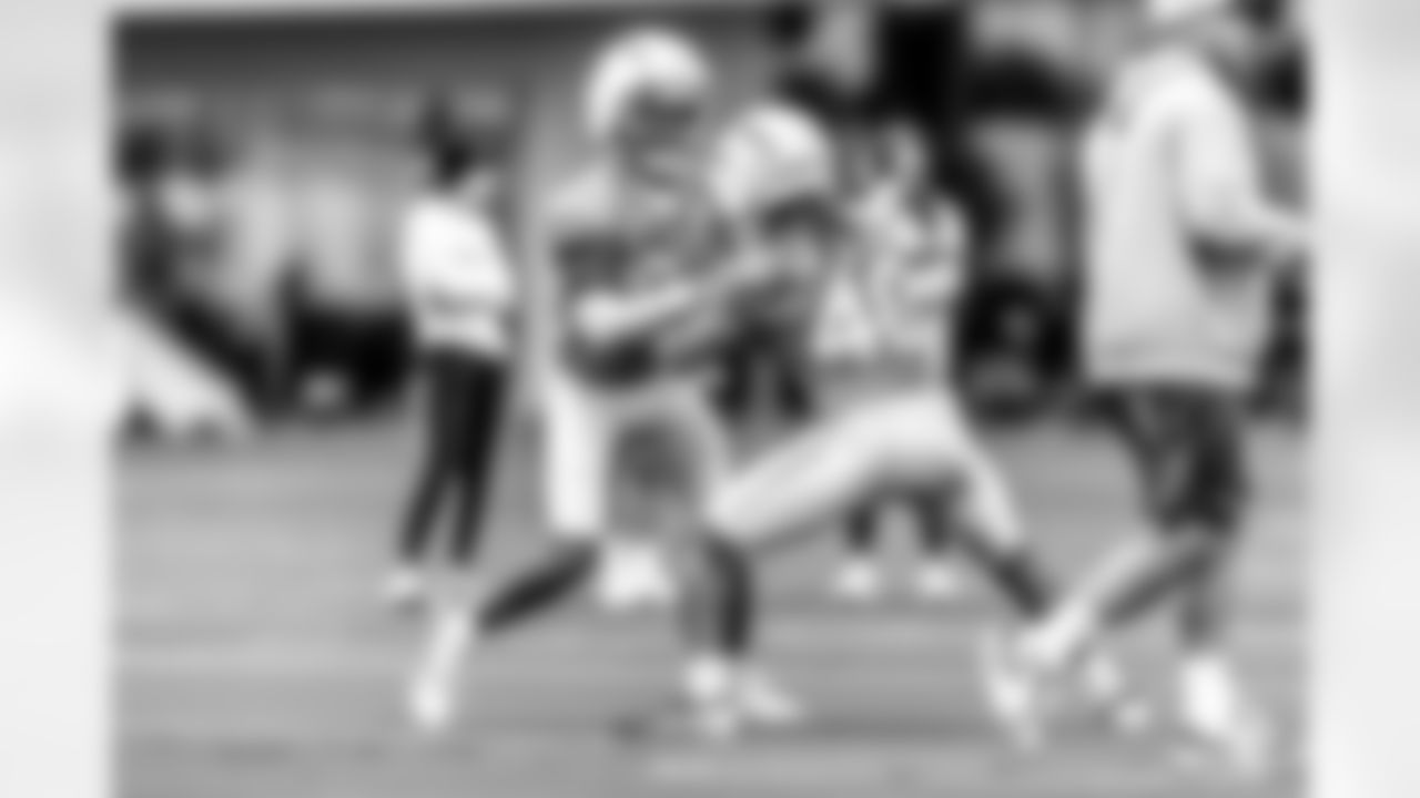 Los Angeles Chargers players participate in Phase 3 of the offseason program on Tuesday, June 3, 2025 at The Bolt in El Segundo, CA.