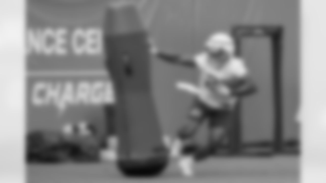 The Los Angeles Chargers practice on Wednesday, December 20, 2023 at Hoag Performance Center in Costa Mesa, CA.