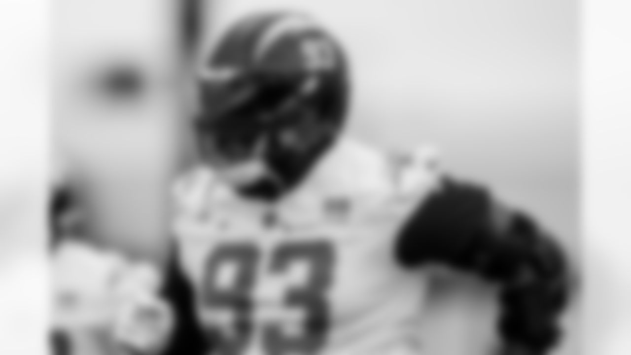 The Los Angeles Chargers practice on Tuesday, December 23, 2025 at The Bolt in El Segundo, CA.