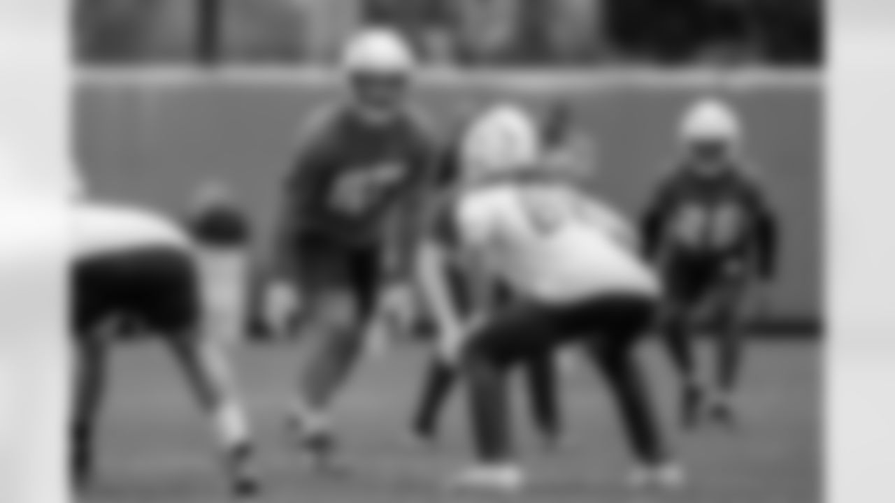 The Los Angeles Chargers hold OTA's on Monday, May 20, 2024 at Hoag Performance Center in Costa Mesa, CA.