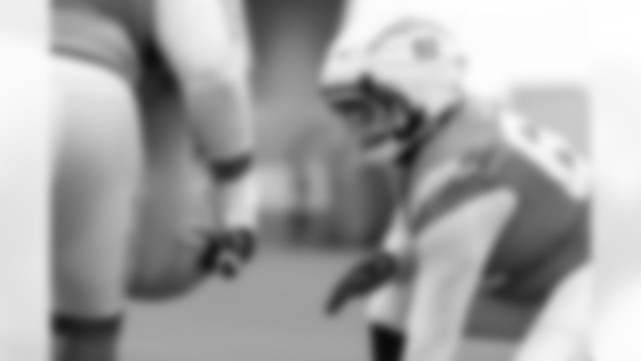 The Los Angeles Chargers practice at Training Camp on Sunday, July 20, 2025 at The Bolt in El Segundo, CA.