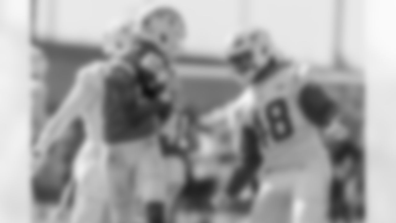 The Los Angeles Chargers practice at Training Camp on Wednesday, July 24, 2024 at The Bolt in El Segundo, CA.