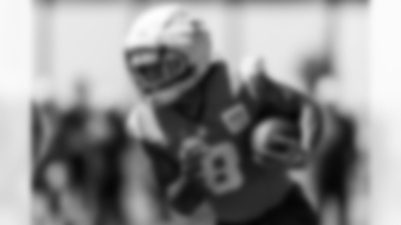 The Los Angeles Chargers practice on Monday, September 1, 2025 at The Bolt in El Segundo, CA.
