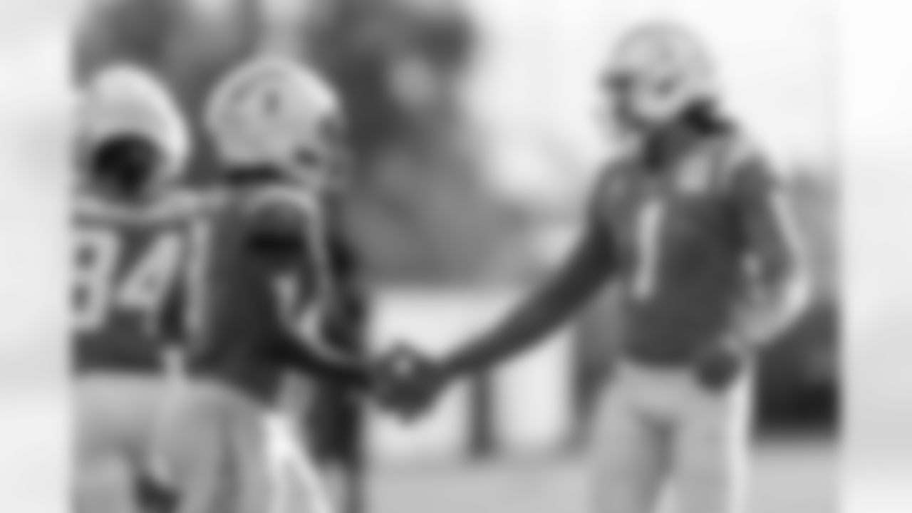 The Los Angeles Chargers practice at Training Camp on Saturday, July 26, 2025 at The Bolt in El Segundo, CA.