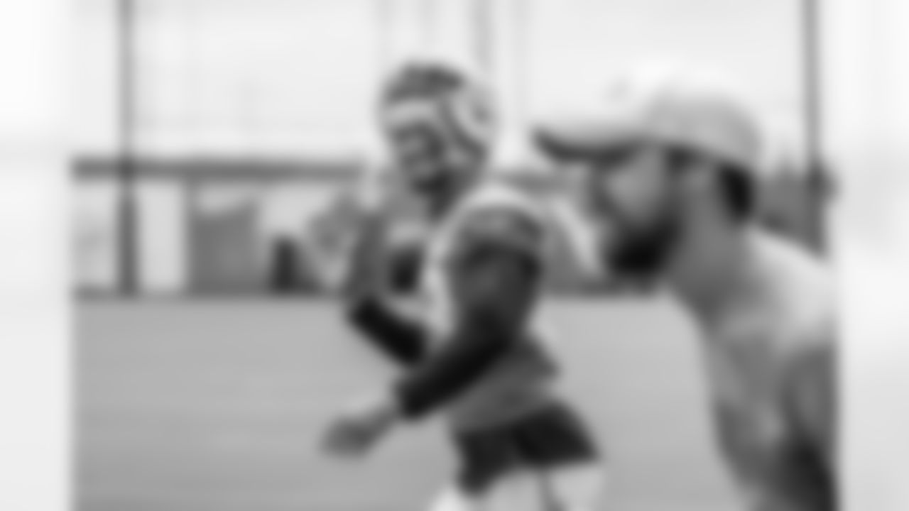 Los Angeles Chargers players participate in Phase 3 of the offseason program on Thursday, June 5, 2025 at The Bolt in El Segundo, CA.