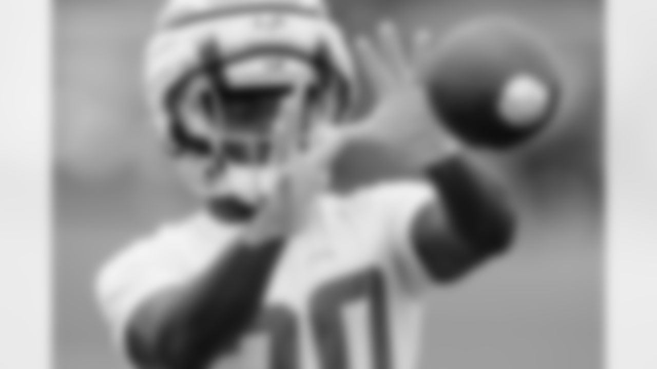 The Los Angeles Chargers hold OTA's on Monday, May 20, 2024 at Hoag Performance Center in Costa Mesa, CA.